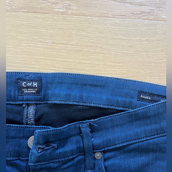 NWOT Arielle mid rise slim Citizens of Humanity dark wash jean. - Picture 2 of 6